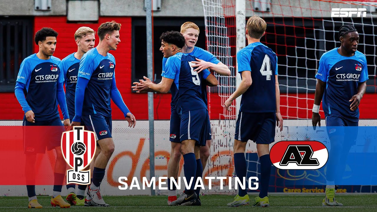 ⏱️ Blijf hangen! BESLISSING pas in MINUUT 90+4' 😰 | Samenvatting TOP Oss - Jong AZ