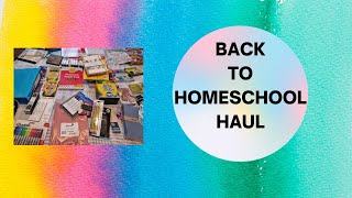 BACK TO HOMESCHOOL HAUL- 5TH GRADE