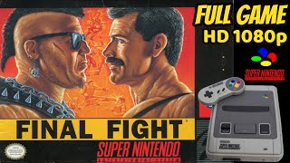 Final Fight (SNES) Longplay/Walkthrough HD 1080p NO COMMENTARY