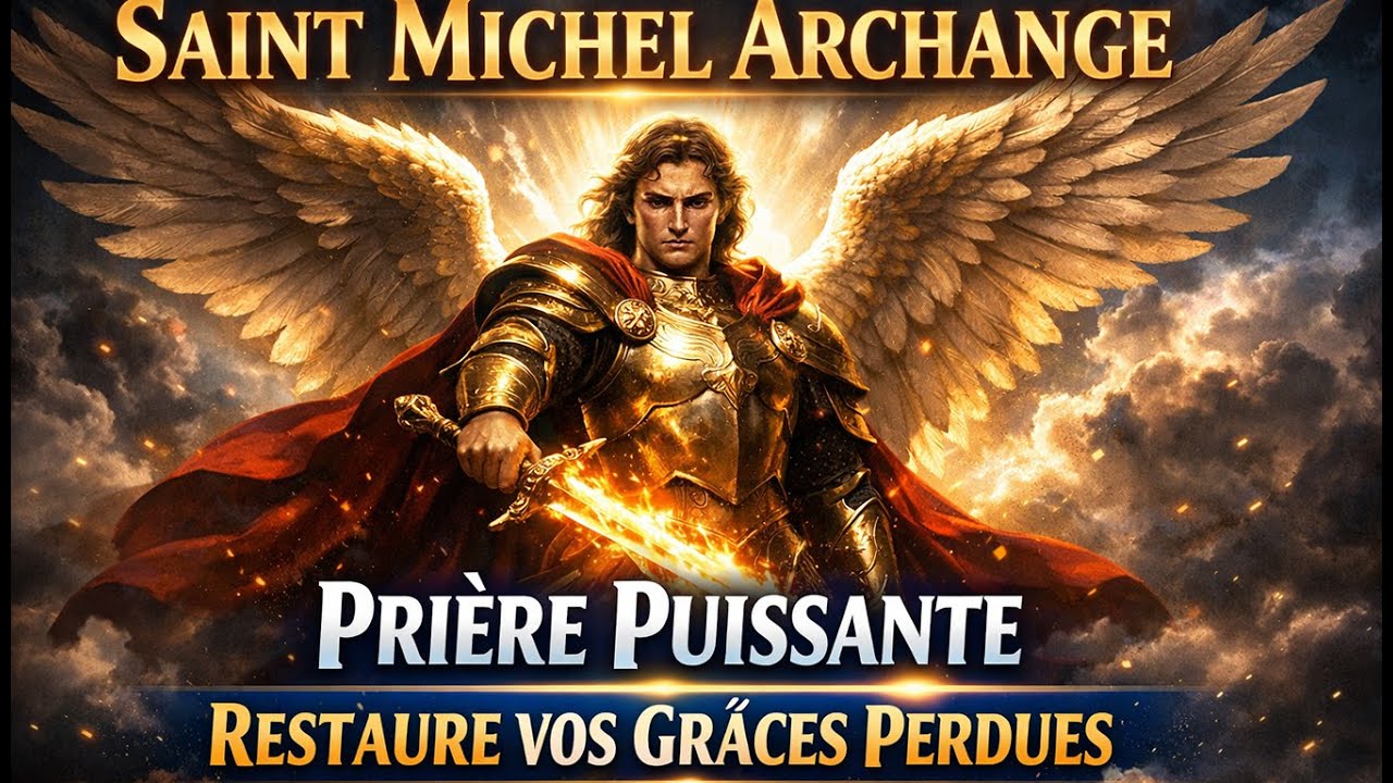 SAINT MICHEL ARCHANGE// Prière Puissante pour RESTAURER vos Grâces perdues.