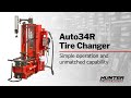 The Hunter Auto34R Tire Changer