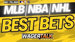 Free Best Bets and Expert Sports Picks | WagerTalk Today | NHL Playoffs and MLB Predictions | May 7