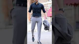 Best Formal Shirt Pant And Coat Pant || Light Grey Coat Pant Combination || Latest Formal #Shorts