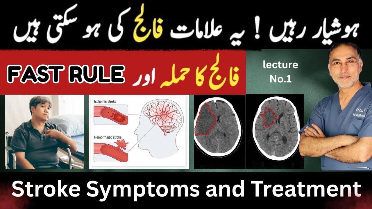 Stroke, Paralysis, Falij | فالج کیا ہے؟ علامات اور علاج | Lecture No 1