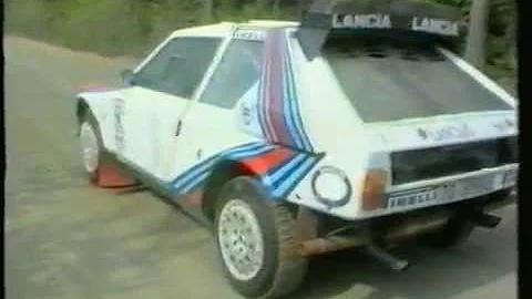 Markku Alen - Lancia Delta S4 test
