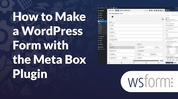 How to Make a WordPress Form With WS Form and the Meta Box Plugin