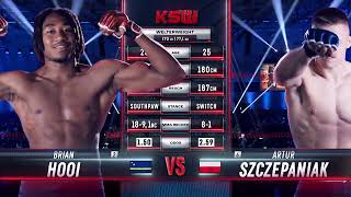 KSW Free Fight: Artur Szczepaniak vs. Brian Hooi | XTB KSW 81