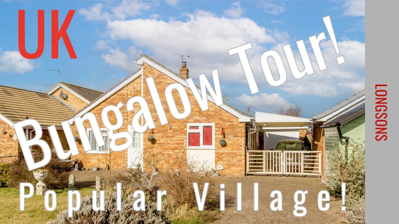 BUNGALOW TOUR UK Extended Property! For Sale £300,000 Narborough