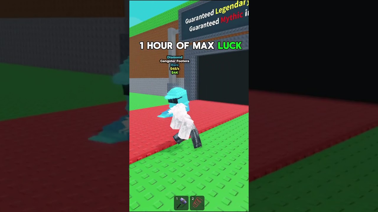 1 HOUR OF MAX LUCK! #stealabrainrot