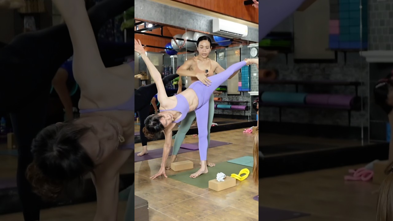 ฝึกโยคะเพื่อสุขภาพ