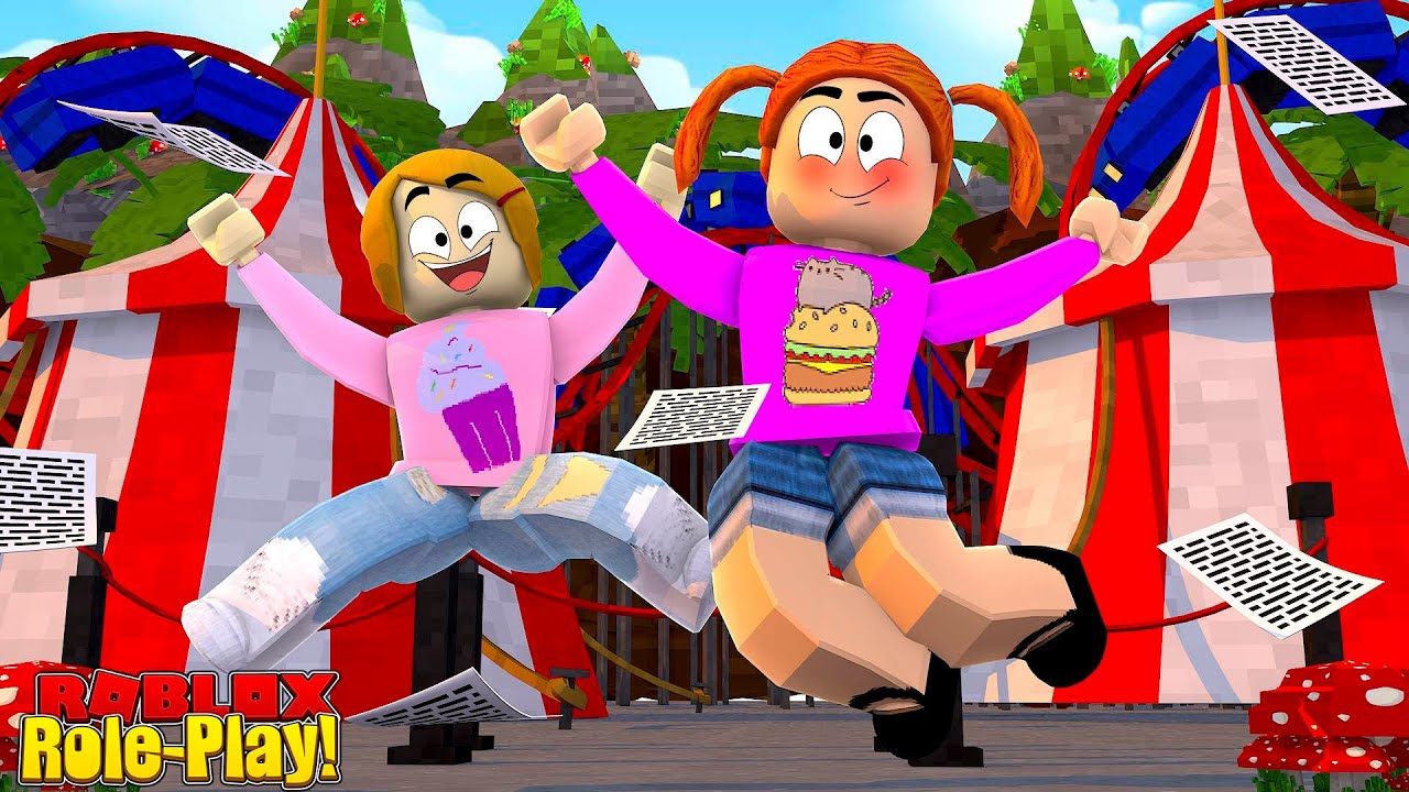 Roblox Theme Park With Molly Daisy Youtube - roblox where s the baby molly and daisy invidious