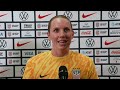 POST-MATCH MIXED ZONE: Mandy Haught | USWNT vs. Argentina | October 30, 2024
