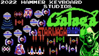 GALAGA: STARWAGA Edition (Version 1.1) (ギャラガ HACK) - NES LONGPLAY (COMPLETE WALKTHROUGH)