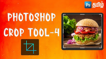 How to use Crop tool and Perspective crop tool in Photoshop | Tamil | Adobe Photoshop Tool Details-4