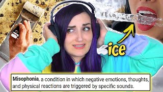 Listening To Asmr Sounds I Hate Until It Triggers My Misophonia