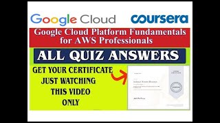 Google Cloud Platform Fundamentals for AWS Professionals