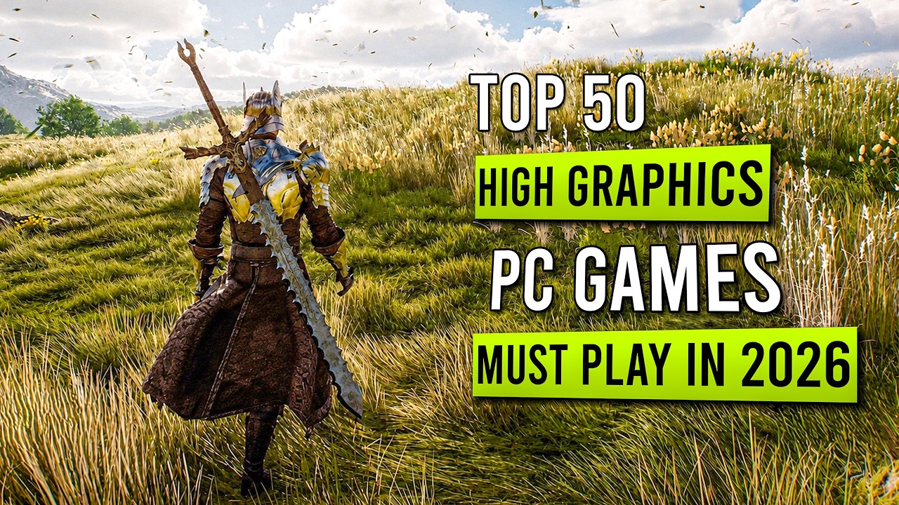 TOP 50 Best PC Games You Must Play in 2026! (Low-End / Mid-Spec ) Pc Games 2026