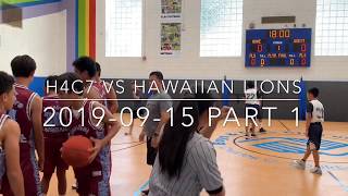 20190915-1 H4C7 vs Hawaiian Lions