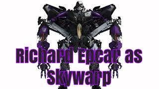 My Transformers Universe Voice Cast: Decepticons - Part 1