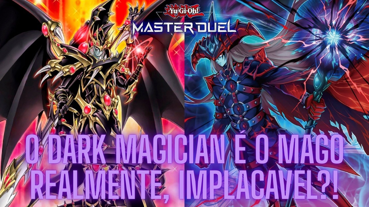 O DARK MAGICIAN é o mago REALMENTE IMPLACAVEL? Bom... - Yu-Gi-Oh! Master Duel.