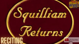 SpongeBob SquarePants: Squilliam Returns Reciting