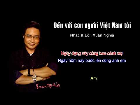 Video [karaoke] Đến với con người Việt Nam tôi | sáng tác:... - youtube