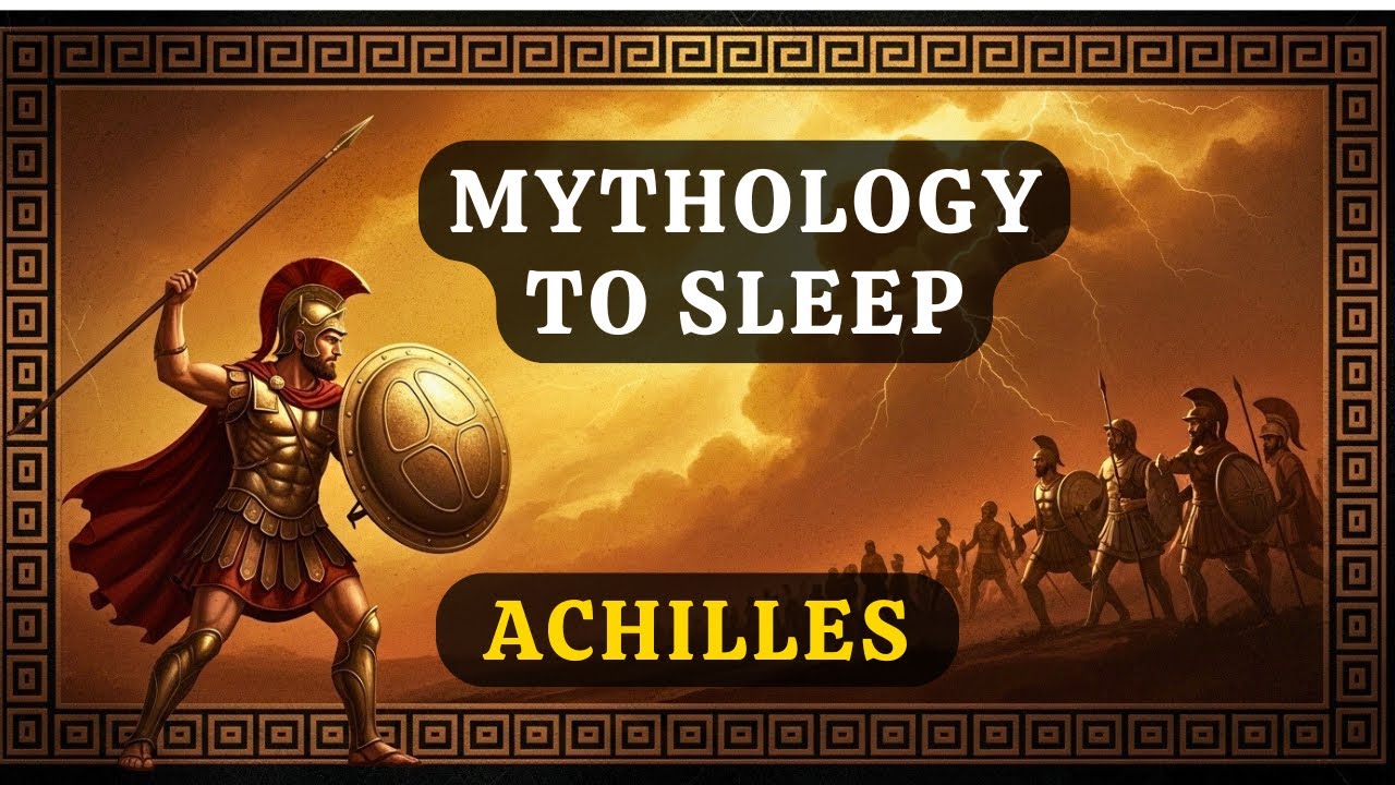 The Entire Fascinating Story of Achilles Told | Relaxed Mythology for Sleep