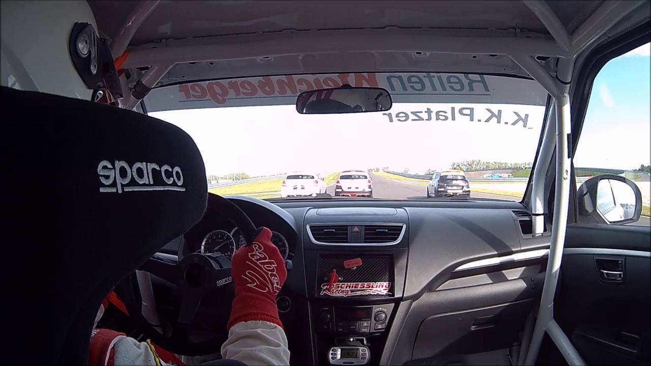 Suzuki-Cup 2016 - Collision "First Row View" Race 2 Slovakiaring