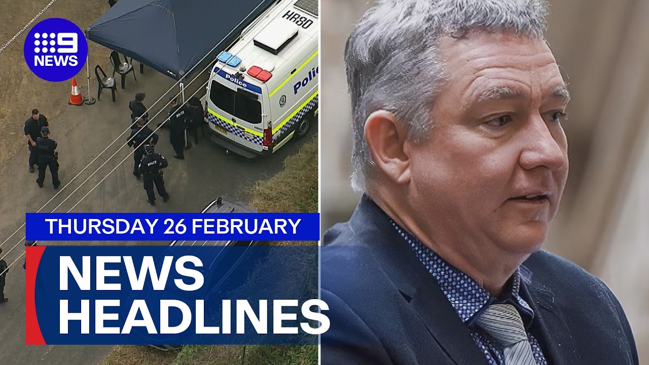 Greg Lynn has bail bid delayed; Search for others involved in alleged kidnapping | 9 News Australia