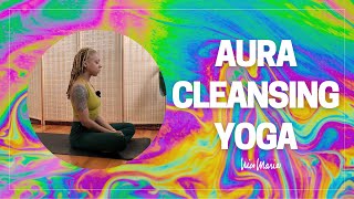 Aura Cleansing Yoga | 15 Minutes screenshot 2