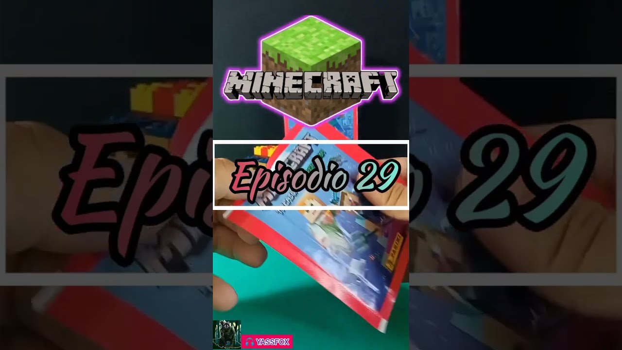Ep.29 Minecraft treasure sticker album