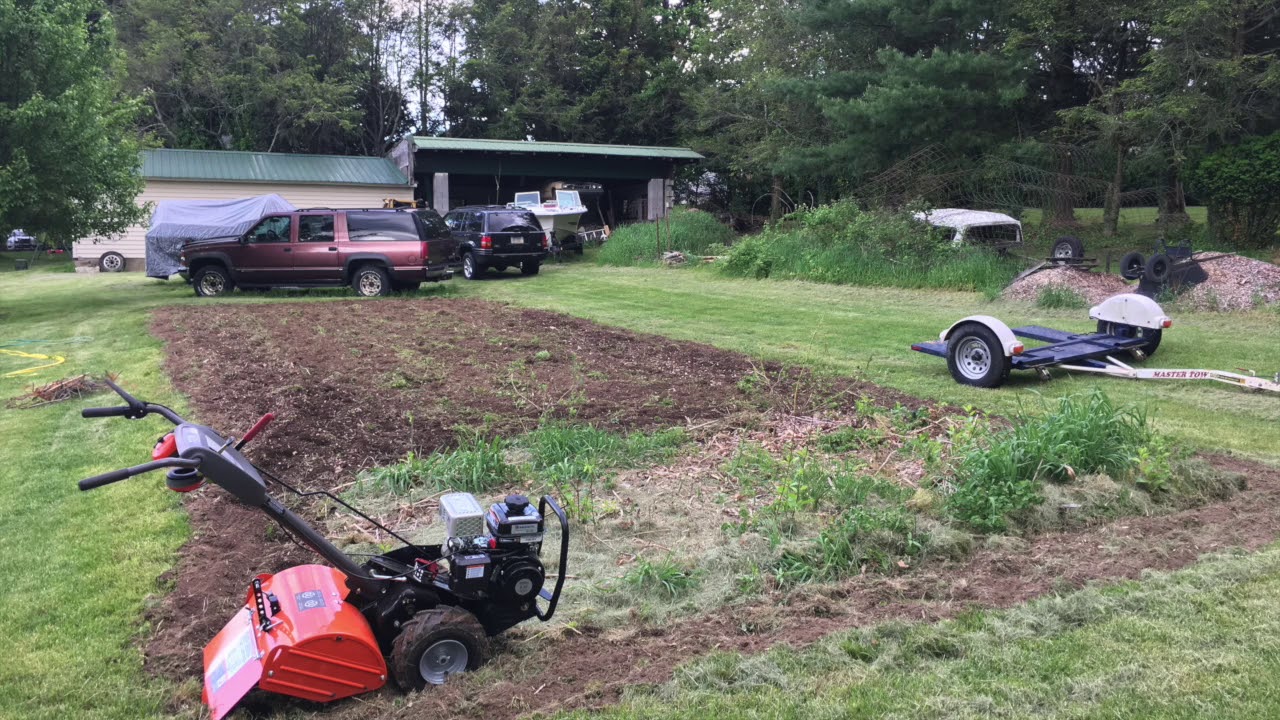 New Husqvarna TR317D Tiller Failure YouTube