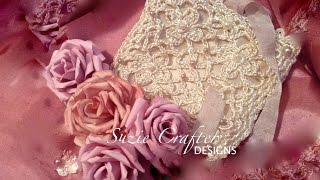 Handmade Lace Doily Purse Pouch