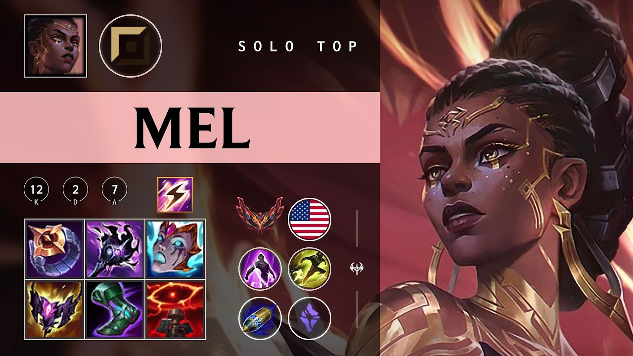 Mel Top vs Sejuani - NA Grandmaster Patch 26.03