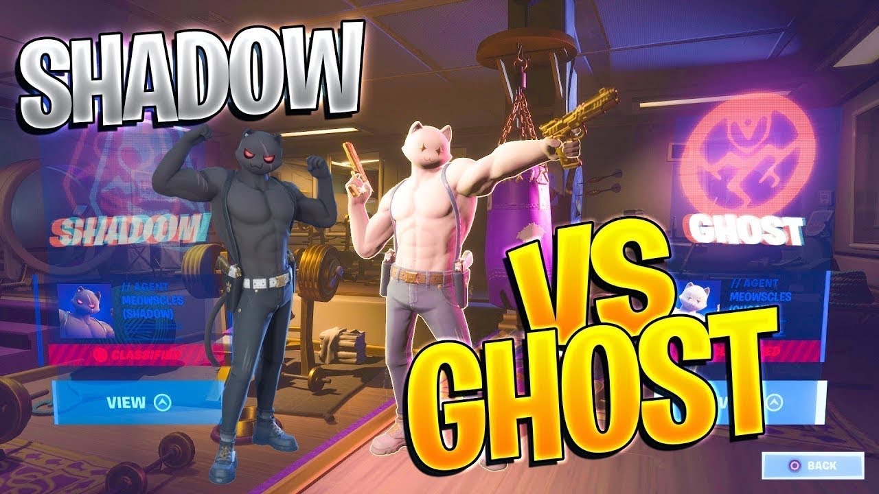 How to get ghost and shadow form for meowsles ( fortnie season 2