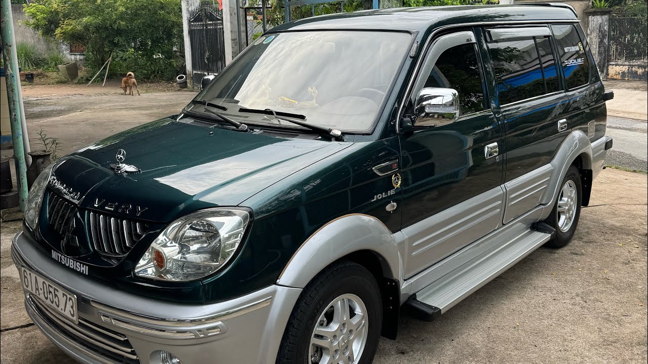 (XE ĐÃ BÁN - XIN CÁM ƠN) Mitsubishi jolie 2004 sơn zin cả xe, tem zin nĩ zin, 1 đời chủ sử dụng