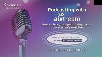 How to integrate podcasting into a radio station