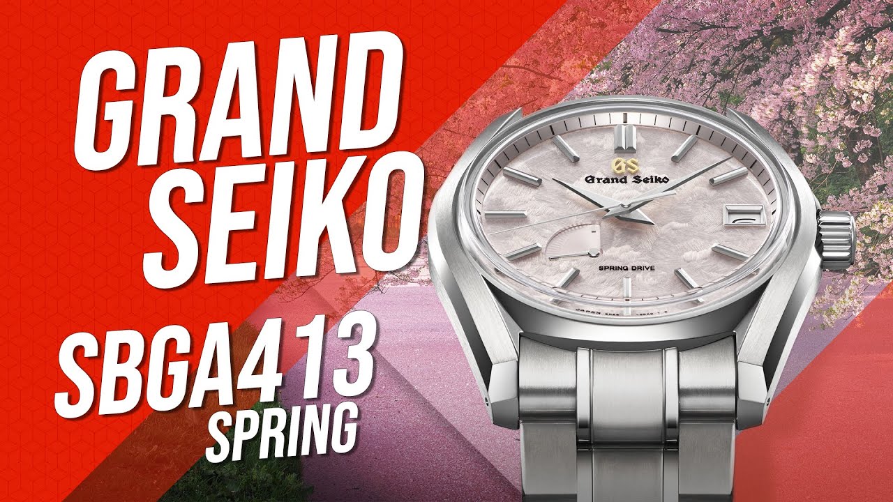 The AMAZING Grand Seiko SBGA413 