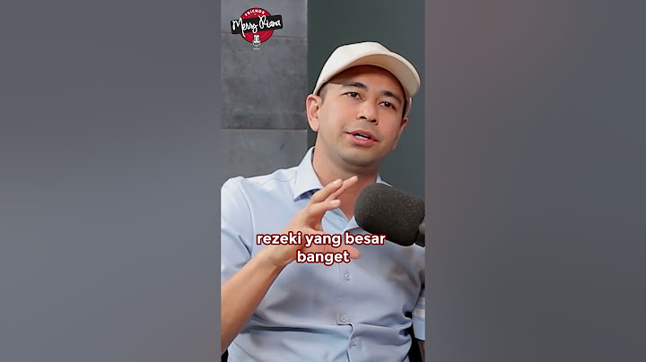 RAFFI AHMAD : AKHIRNYA TERUNGKAP TTG ISU NAGITA HAMIL DAN MAJU KE POLITIK
