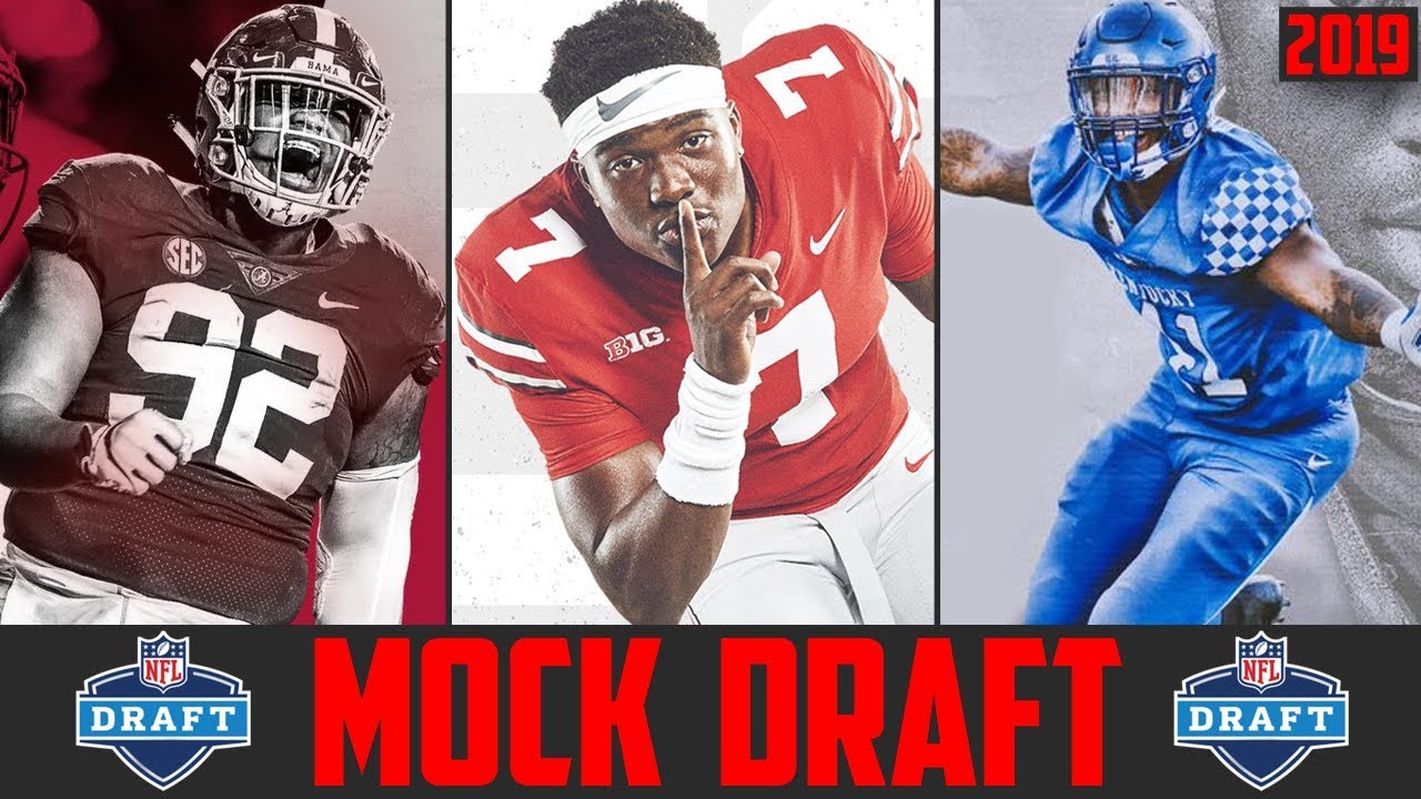draft order generator 2019 NFL Mock Draft - Kyler Murray Dwayne Haskins Drew Lock Nick Bosa Josh Allen NFL DRAFT 2019