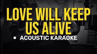 Love will keep us alive - The Eagles (Acoustic Karaoke) Resimi