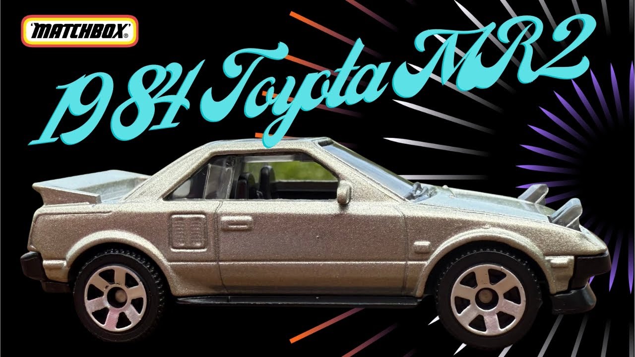 Unboxing the 1984 Matchbox Toyota MR2 – Japan's FIRST Mid-Engine
