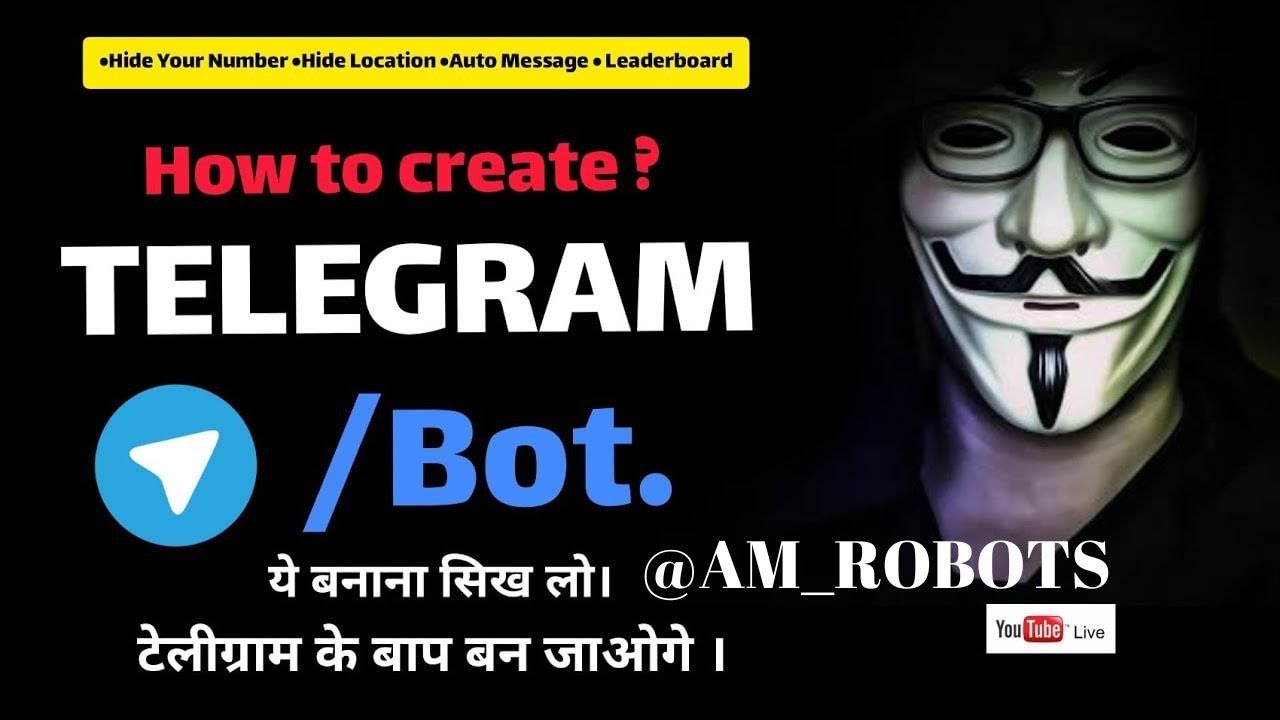 How to create telegram bot  Telegram par bot kaise banaye  Create a telegram bot without coding.