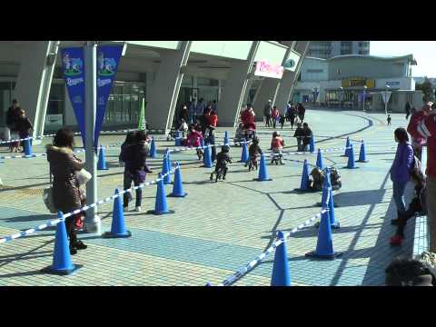 第１回ハピママランニングバイクカップ　１日目　4歳クラス　E組