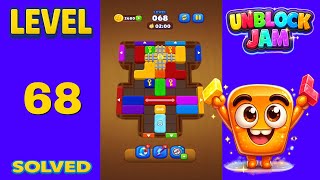 Unblock Jam Level 68 Walkthrough Solution