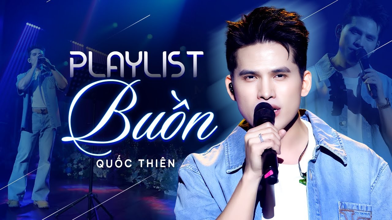 QUỐC THIÊN Playlist - LK Anh Đau Từ Lúc Em Đi & Chạm Khẽ Tim Anh Một Chút Thôi | Live Performance