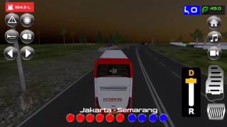 IDBS Bus Simulator V3.1 Double Decker Harapan Jaya (Jakarta-Semarang) | Nganter bus untuk di Repaint screenshot 2