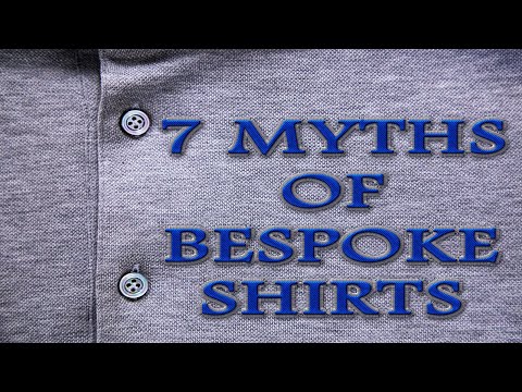 Dispelling The Top 7 Myths Of Bespoke Shirts | Kirby Allison