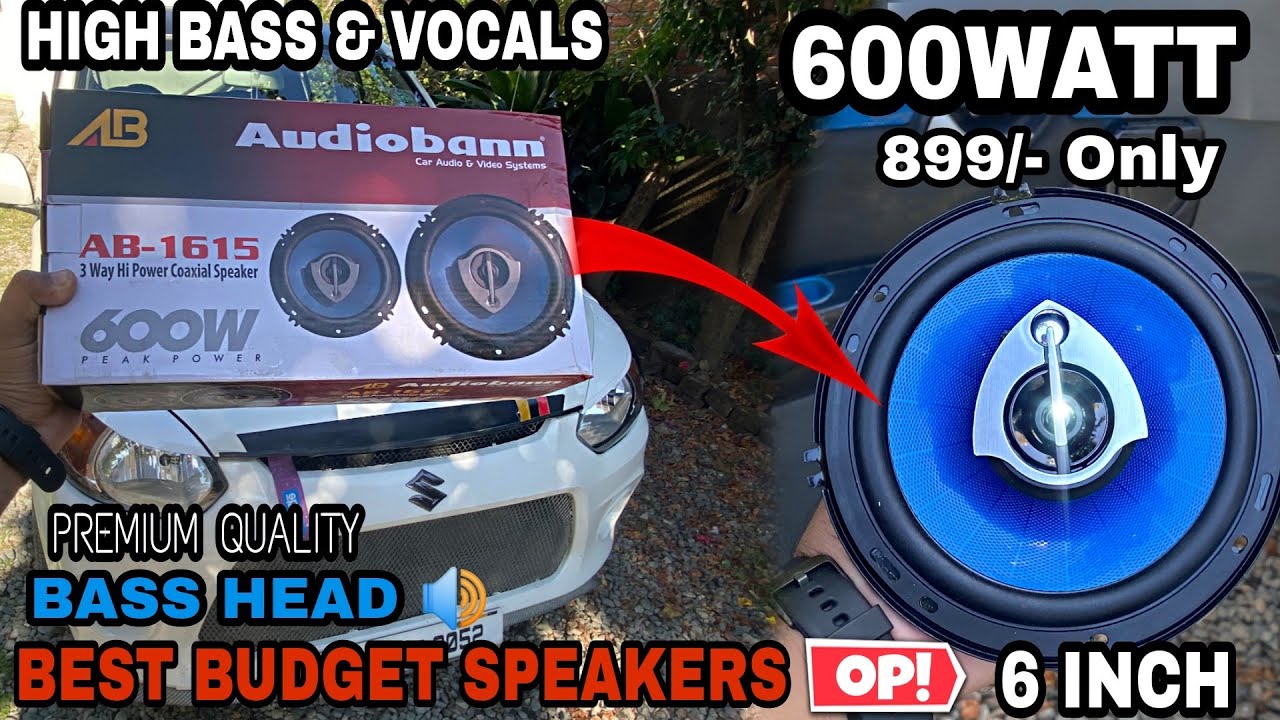 HIGH BASS CAR SPEAKERS 3 WAYS CAR COAXIAL SPEAKER INBUILT TWITTER
