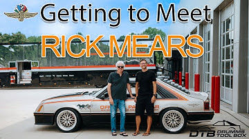 Linking up my 1979 Indy 500 Pace Car Mustang and Rick Mears at @Team_Penske